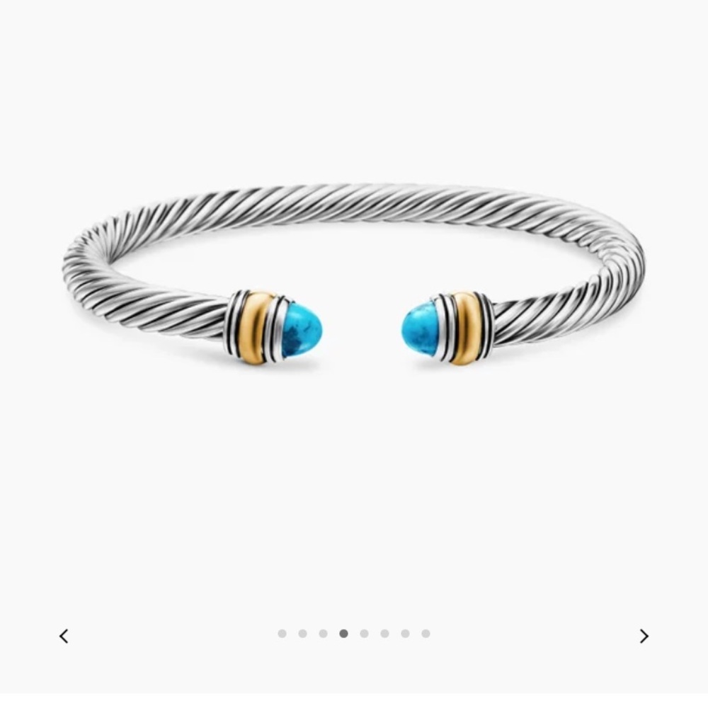 NIB Authentic David Yurman Classic Cable Bracelet 5mm - Picture 10 of 17